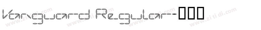 Vanguard Regular字体转换